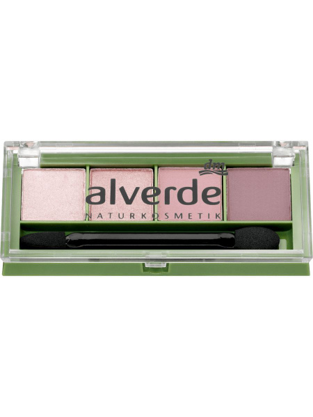 Alverde Naturkosmetik Lidschatten Palette Rose Garden