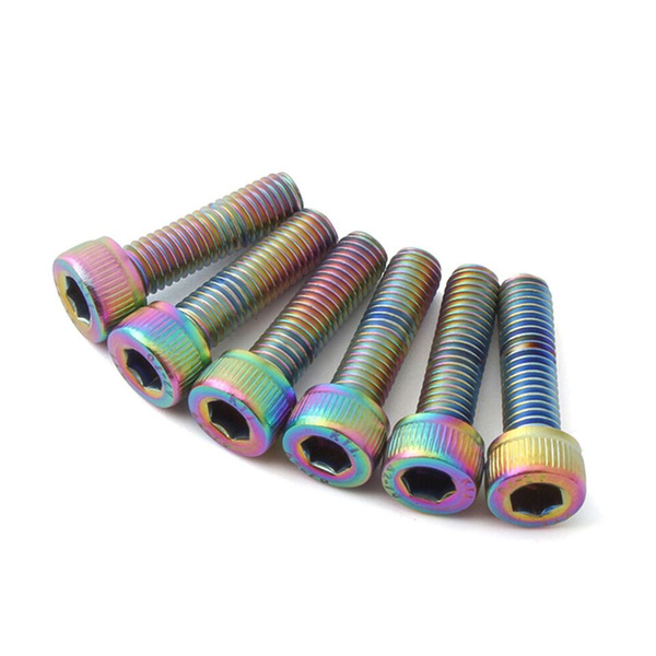 Болты М5х18мм Energy для выноса велосипеда, 6 шт Oil slick - купить с ...