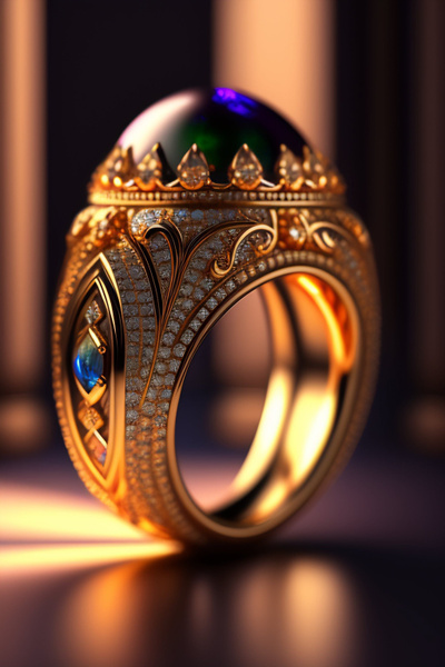 Интерьерные 3D наклейки для декора "Кольцо арт" на стену,мебель,на ...