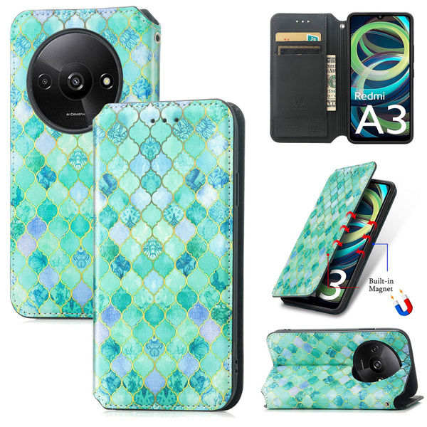 Чехол книжка для Xiaomi Redmi A3 / Сяоми Редми A3 с магнитной застежкой ...