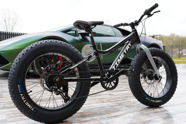 Велосипед фэтбайк Детский Fatbike TimeTry TT215 7s 20" Алюминиевая рама ...
