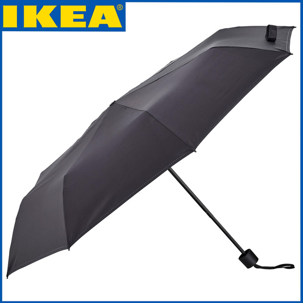 Зонт IKEA, черный купить по низкой цене в интернет-магазине OZON ...
