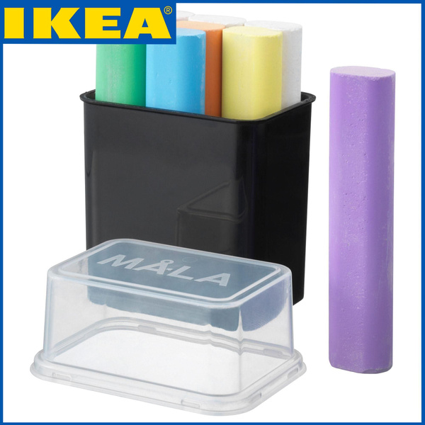 Мелки ИКЕА (IKEA), разноцветные. Комплект 9 шт. - купить с доставкой по ...