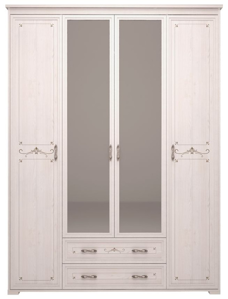 Шкаф распашной 1 МЕБЕЛЬНЫЙ Meb1 Афродита 02 Шкаф, 161x56x223 см ...