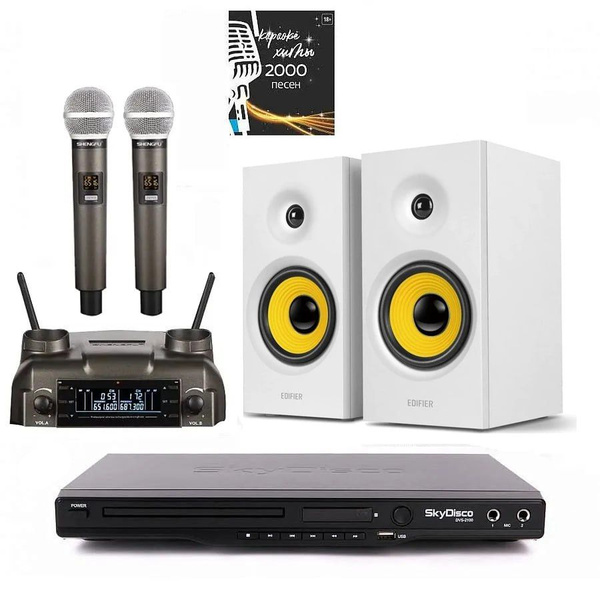 Комплект караоке для дома SkyDisco Karaoke Home Set 3+R1042BT ...