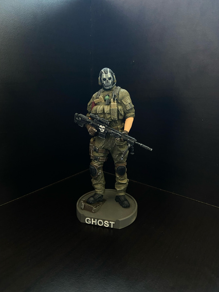 Фигурка Гоуст (Ghost) 14см Call of Duty Modern Warfire купить на OZON ...