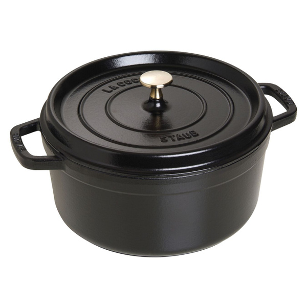 Кастрюля Staub, Чугун, 5,2 л - купить по выгодной цене в интернет ...