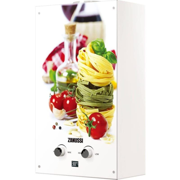 Водонагреватель газовый Zanussi GWH 10 Fonte Glass La Spezia - купить с ...