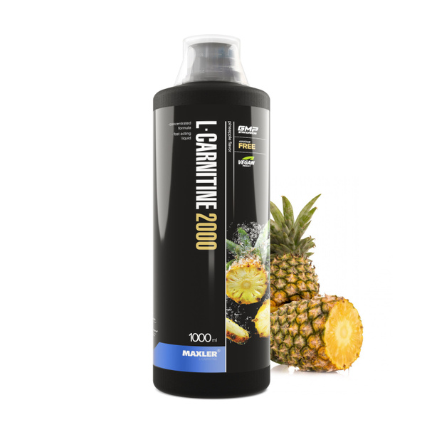 Л-Карнитин жидкий Maxler L-Carnitine 2000мг 1000 мл Ананас - купить с ...