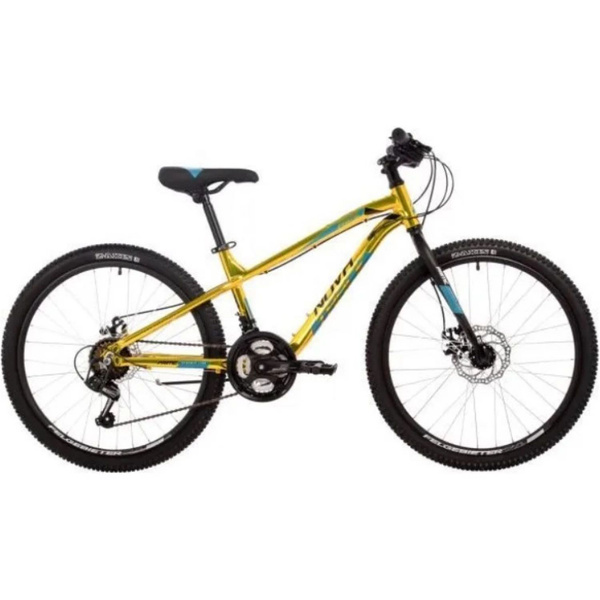 Велосипед Novatrack 24 PRIME, 24AHD.PRIME.13GGD4 золотой металлик ...
