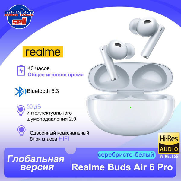 Наушники Внутриканальные realme Buds air 6 pro - купить по доступным ...