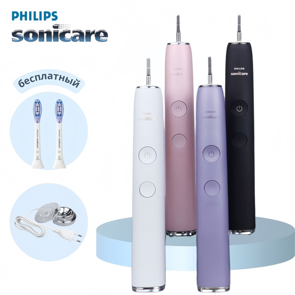 Philips Электрическая зубная щетка Diamond Clean Smart 9300 HX9903 ...