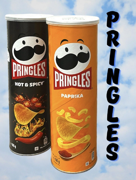 Чипсы Pringles Принглс 2 вкуса по 165гр Паприка и Острый - купить с ...