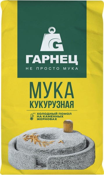 Характеристики Мука Гарнец Кукурузная 500г подробное описание товара ...