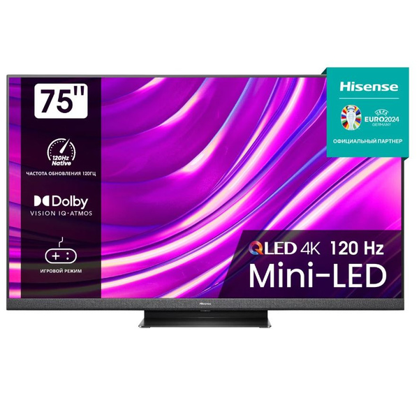 Hisense Телевизор 75U8HQ 75" 4K UHD, горчичный купить на OZON по низкой ...