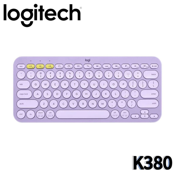 Характеристики Logitech Клавиатура беспроводная K380, Английская ...