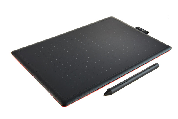 Графический планшет Wacom, A5, Chrome OS, Mac OS, 2048 уровней, красный ...