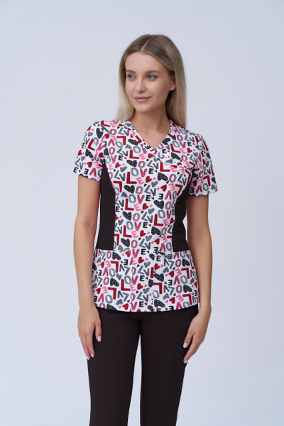 Блуза медицинская женская ELIT Compliment 7-729ЕС - купить с доставкой ...
