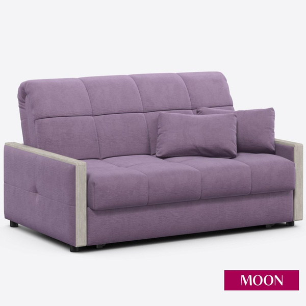 Диван-кровать 002493__Фиалковый _139, механизм Аккордеон, 139х104х90 см ...
