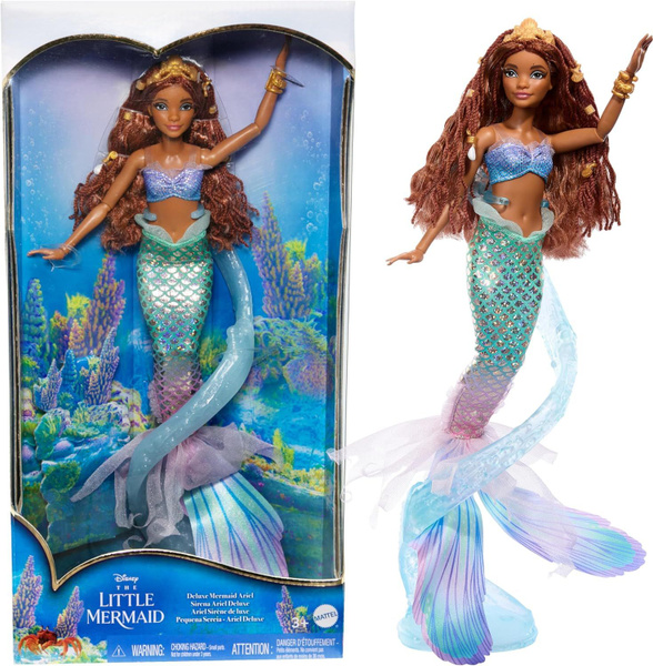 Кукла Mattel Disney The Little Mermaid Deluxe Ariel / Дисней - Ариэль ...