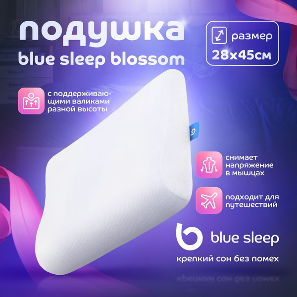 Анатомическая Подушка Blue Sleep Купить