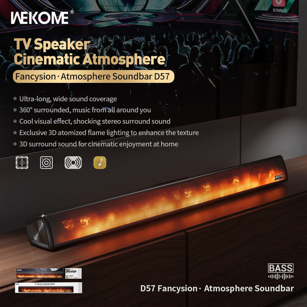 Домашний кинотеатр с динамиками Bluetooth D57,WEKOME, Soundbar - купить ...