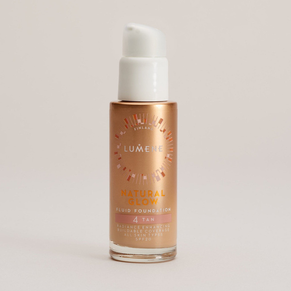 Тонирующий флюид LUMENE Natural Glow Fluid Foundation Tan SPF20 30ml ...