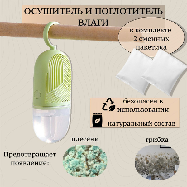 Поглотитель влаги и нейтрализатор запаха подвесной - купить с доставкой ...