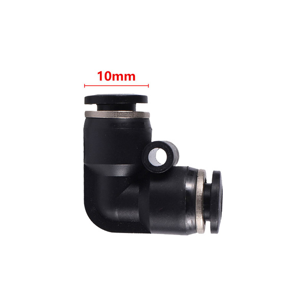 10 шт.Переходник (фитинг) Угловой быстросъемный 6mm/8mm/10mm, YL-11052* ...