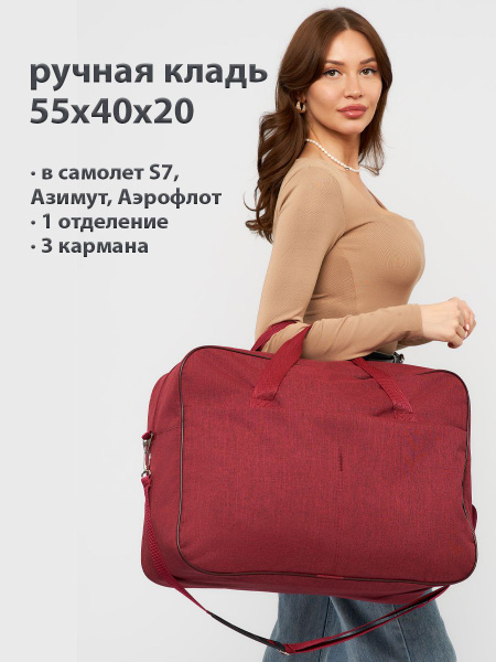 Ручная кладь 55*40*20 - купить с доставкой по выгодным ценам в интернет ...