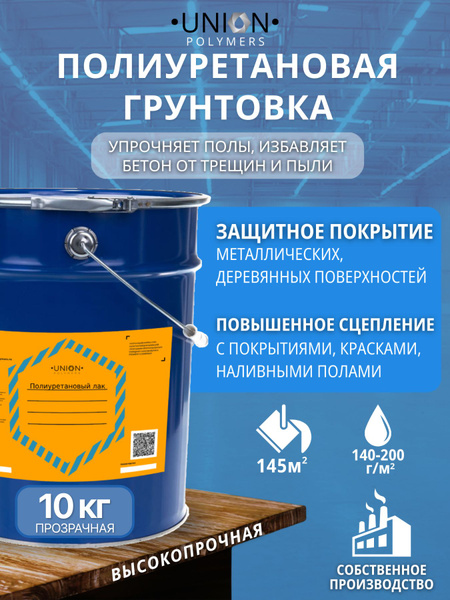 Грунтовка UNION Polymers Обеспыливающая, Универсальная купить по ...