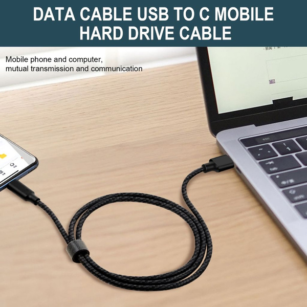 USB-C кабель для внешнего жесткого диска, черный - 1м - купить с ...