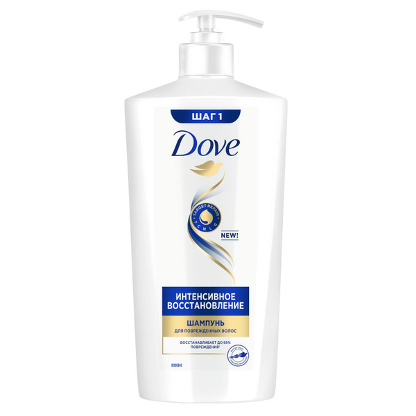 DOVE Шампунь Hair Therapy Интенсивное восстановление 630 мл - купить с ...