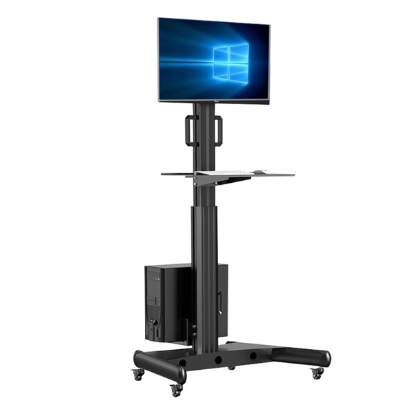 Мобильная компьютерная стоячая рабочая станция, регулируемая тележка ...