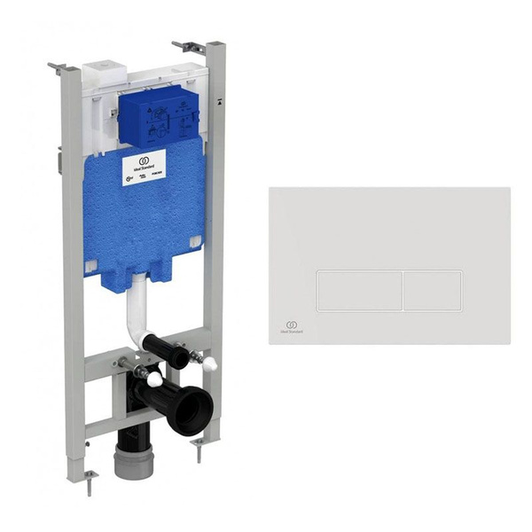 Инсталляция для унитаза Ideal Standard Oleas R046367+R0121AC, кнопка ...