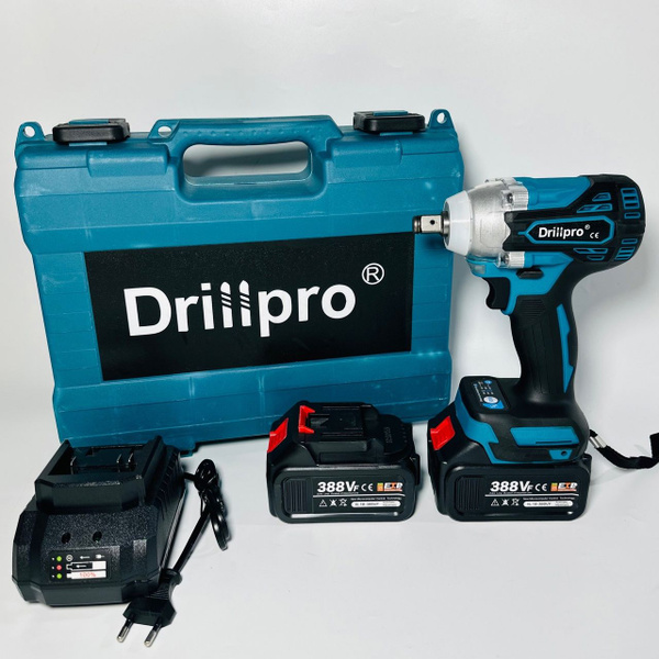 Гайковерт бесщёточный ударный Drillpro с кейсом - купить с доставкой по ...