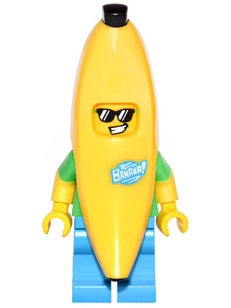 Минифигурка Lego Banana Guy, Series 16 col258 U - купить с доставкой по ...