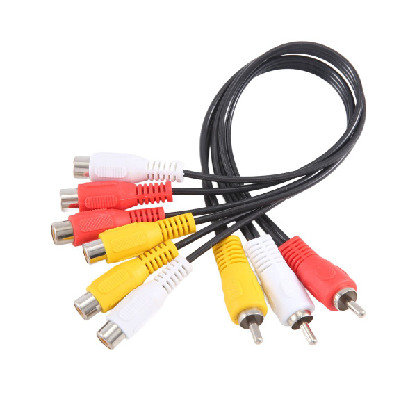 Кабель RCA штекерный разъем на 6 RCA гнездовой аудио-видео AV-кабель ...
