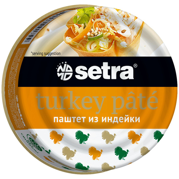 Паштет SETRA индейка,100г - купить с доставкой по выгодным ценам в ...