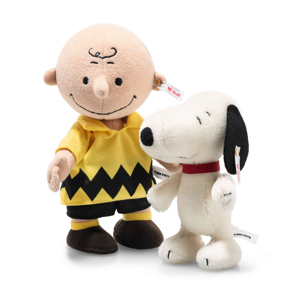 Мягкая игрушка Steiff Charlie Brown with Snoopy 75th Anniversary (Штайф ...
