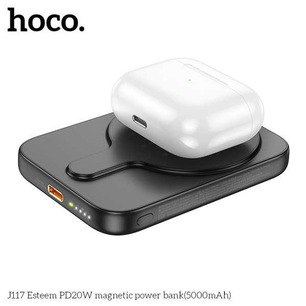 Характеристики Повербанк MagSafe беспроводной HOCO J117 / POWER BANK PD ...