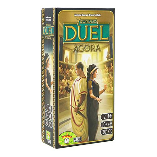 7 Wonders Duel – Espansione Agora (IT) – Gioco Da Tavolo Strategico Per 2 Giocatori, Nuove Meccaniche Con Senato - 4