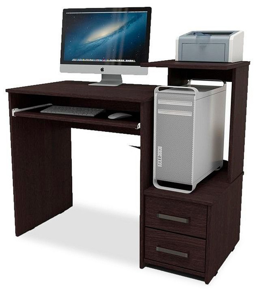 Компьютерный стол Hesby 1000000024, 101х50х87 см купить c доставкой на ...