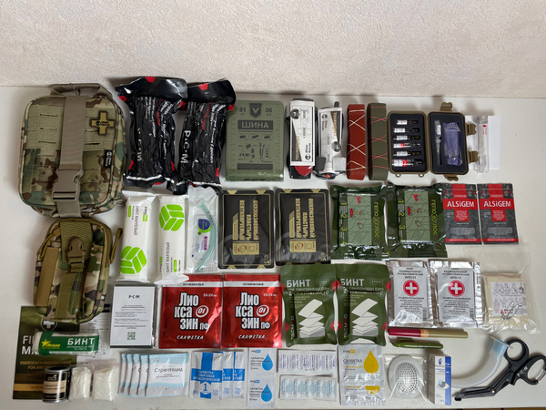 Походная аптечка: 1. Подсумок "Аптечка" 2-ой эшелон. Быстросъёмный ...