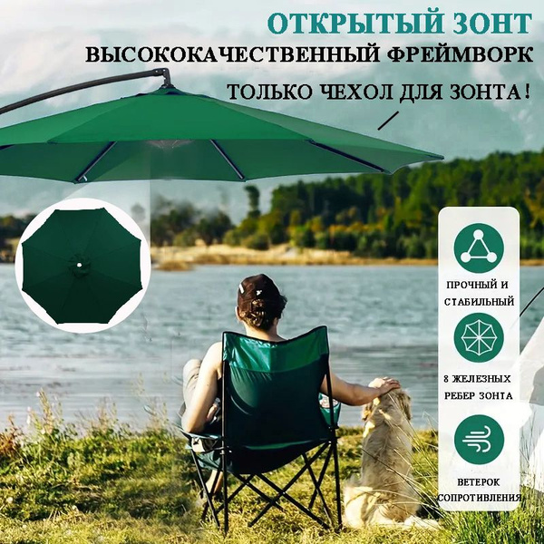 Садовый зонт Fresh Blossom, высота 20 см купить по низкой цене с ...