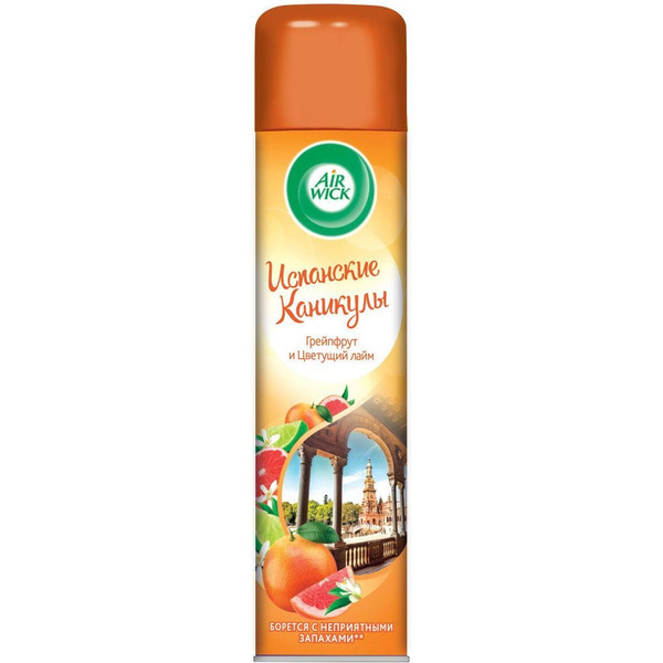 Освежитель воздуха Air Wick аэрозоль Испанские каникулы Грейпфрут и ...