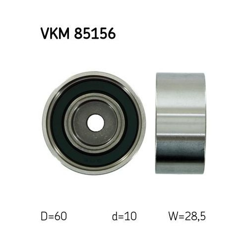 Ролик ремня ГРМ обводной MMC 4D56 05-