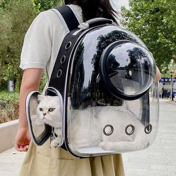 Сумка для переноски кошек Космическая капсула Дышащие портативные ...