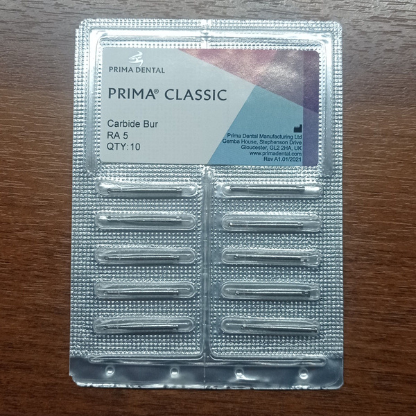 Боры RA5 PRIMA DENTAL твердосплавные шаровидные - купить с доставкой по ...