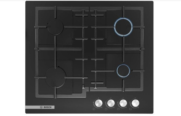 Варочная панель газовая Bosch PNP6B6O93R, черный купить c доставкой на ...